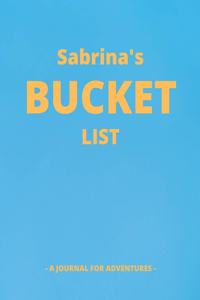 Sabrina's Bucket List