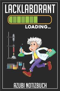Lacklaborant Loading... Azubi Notizbuch