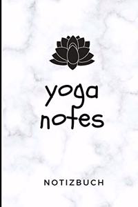 Yoga Notes Notizbuch