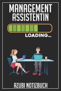 Management Assistentin Loading... Azubi Notizbuch
