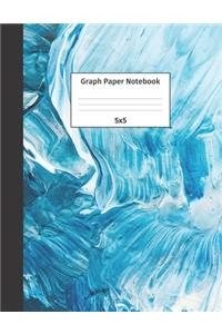 Graph Paper Notebook 5x5