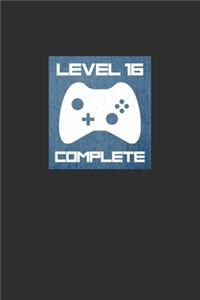 Level 16 Complete