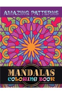 Amazing Patterns Mandalas Coloring Book