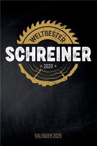 Weltbester Schreiner 2020 - Kalender 2020