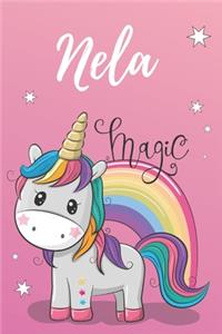 Nela Notizbuch Einhorn DIN A5