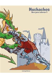 Muchachos libro para colorear 2