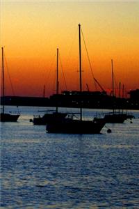 2020 Weekly Planner Boats Harbor Sunrise Sunset 134 Pages