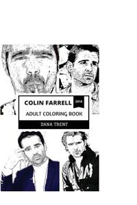 Colin Farrell Adult Coloring Book