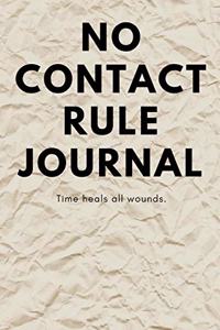 No Contact Rule Journal