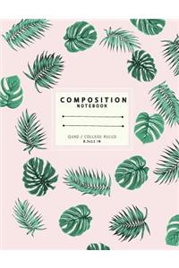 Composition notebook Quad /College ruled