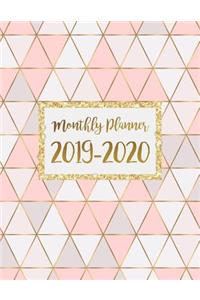 Monthly Planner 2019-2020