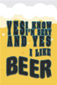 Yes, I Know, I Am Sexy and Yes, I Like Beer