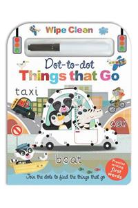 Wipe Clean Dot-To-Dot: Things That Go