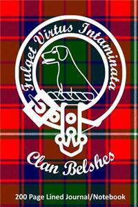 Clan Belshes 200 Page Lined Journal/Notebook