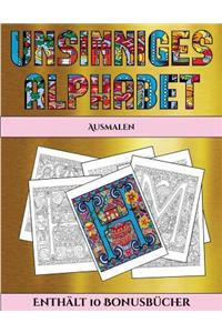 Ausmalen (Unsinniges Alphabet)