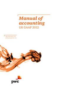 Manual of Accounting: UK GAAP 2012