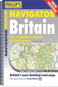Philip's 2018 Navigator Britain Spiral-Bound
