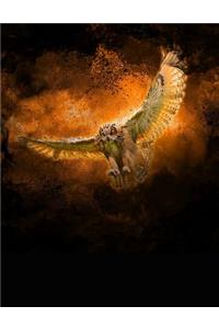 Owl Bird Of Prey Notebook