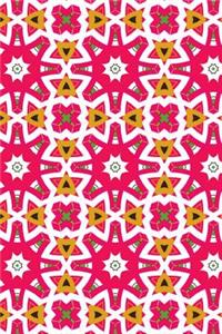Geometric Pattern Journal - 210 Page Blank Lined Journal -
