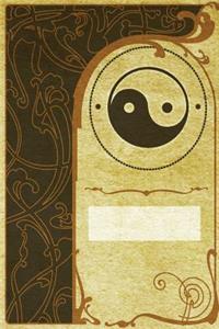 Monogram Taoism Notebook: Blank Journal Diary Log