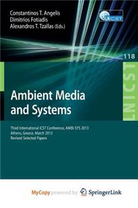 Ambient Media and Systems