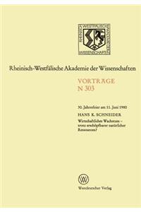 Wirtschaftliches Wachstum -- Trotz Erschöpfbarer Natürlicher Ressourcen?