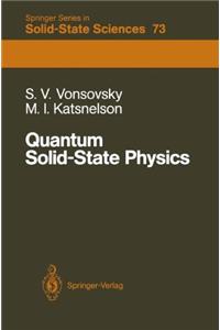 Quantum Solid-State Physics