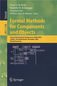 Formal Methods for Components and Objects