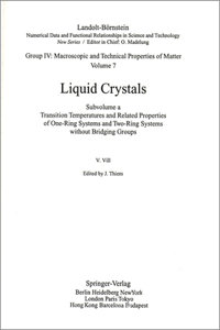 Transition Temperatures and Related Properties of One-Ring Systems and Two-Ring Systems without Bridging Groups