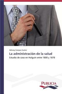 administración de la salud