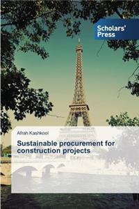 Sustainable procurement for construction projects