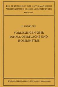 Vorlesungen Über Inhalt, Oberfläche Und Isoperimetrie