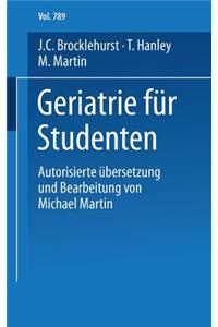 Geriatrie Für Studenten