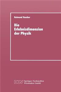 Die Erlebnisdimension Der Physik