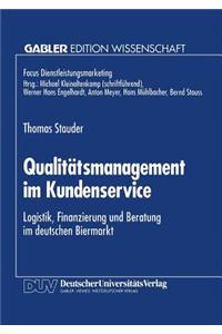 Qualitätsmanagement Im Kundenservice