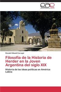 Filosofia de La Historia de Herder En La Joven Argentina del Siglo XIX