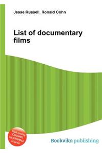 List of Documentary Films