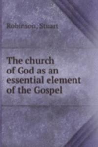 THE CHURCH OF GOD AS AN ESSENTIAL ELEME