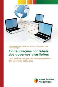 Evidenciações contábeis dos governos brasileiros