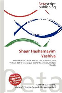 Shaar Hashamayim Yeshiva