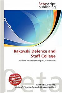 Rakovski Defence and Staff College