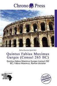 Quintus Fabius Maximus Gurges (Consul 265 BC)