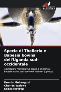 Specie di Theileria e Babesia bovina dell'Uganda sud-occidentale