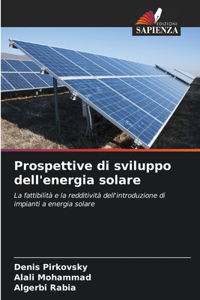 Prospettive di sviluppo dell'energia solare