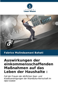 Auswirkungen der einkommensschaffenden Maßnahmen auf das Leben der Haushalte