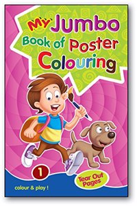 MY JUMBO BOOK OF POSTER COLOURING