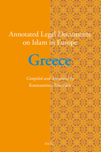 Annotated Legal Documents on Islam in Europe: Greece