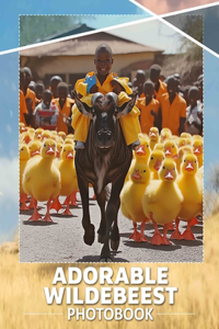 Adorable Wildebeest Photo Book