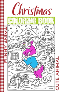 Christmas Coloring Book - Funny Animal