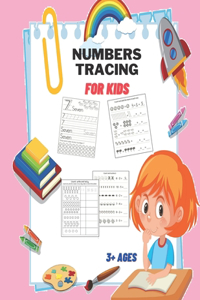 Numbers Tracing for Kids 3+ Ages